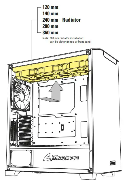 Top Panel Radiator Installation