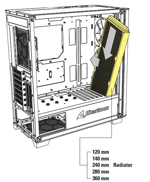 Top Panel Radiator Installation