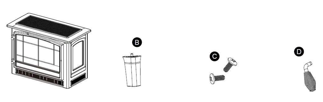 Country-Living-CL-FS-696-0-Infrared-Electric-Fireplace-Stove-Heater-fig- (2)