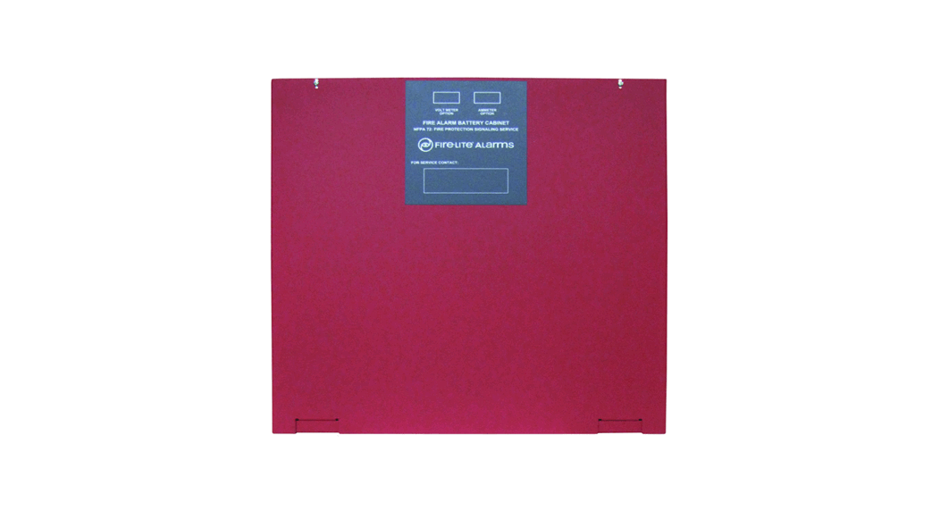 Fire-lite Bb-55 Battery Box Instructions