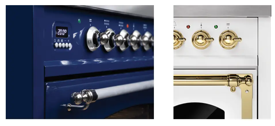 ILIVE PD09FDNE3 90cm Nostalgie Series Cooker Double Oven 1