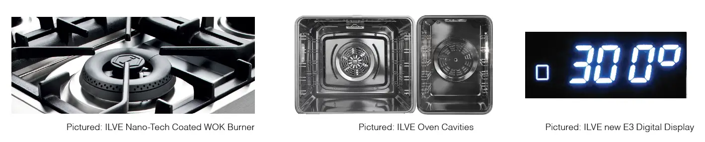 ILIVE PD09FDNE3 90cm Nostalgie Series Cooker Double Oven 4