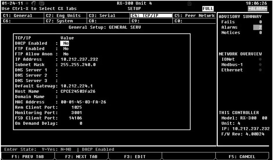 EMERSON E2 Facility Management System - figure 5