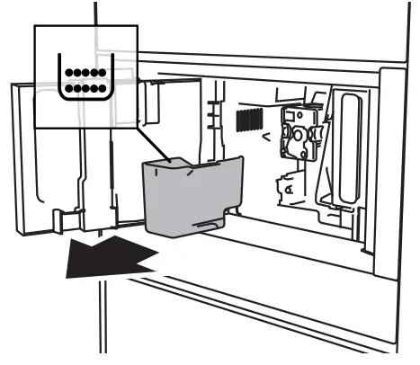 smeg CMS4104S Automatic Built In Coffee Machine - FRESH WATER 1