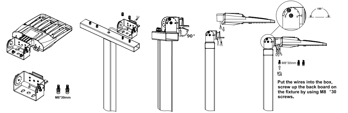 After installation, please