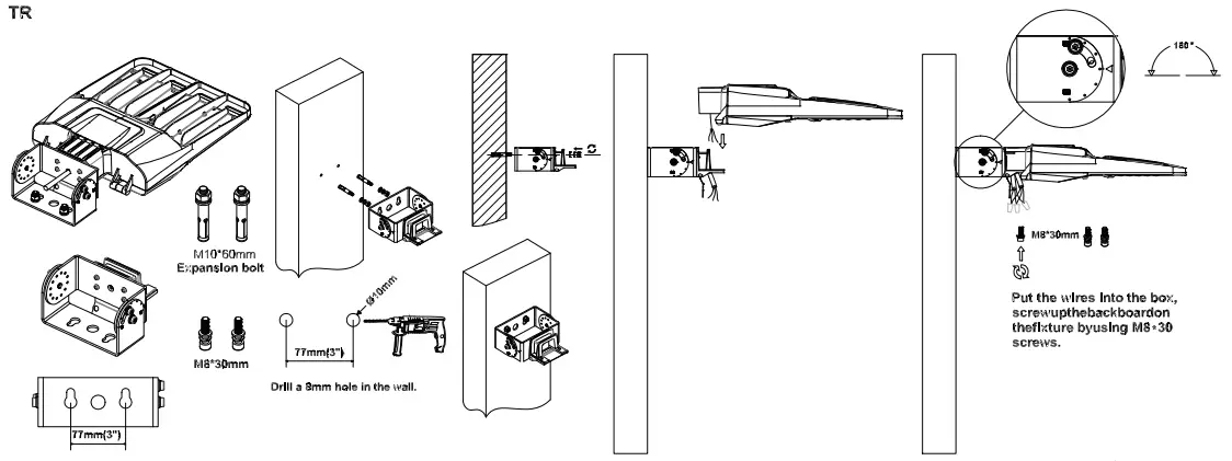 After installation, please