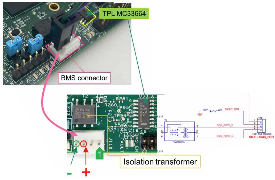 NXP Battery Management System-Connect RD33771CDSTEVB 1