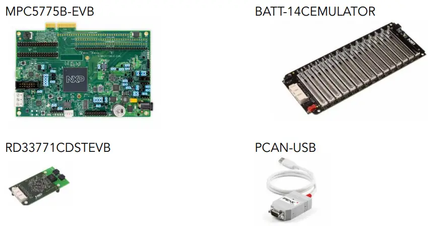 NXP Battery Management System- REQUIRED HARDWARE