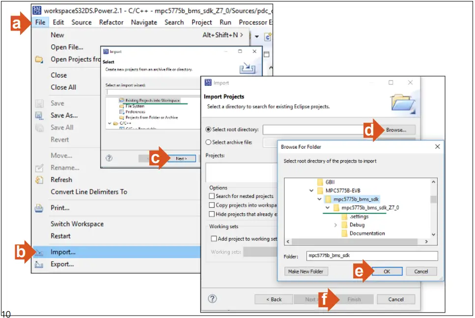 NXP Battery Management System-project to S32DS
