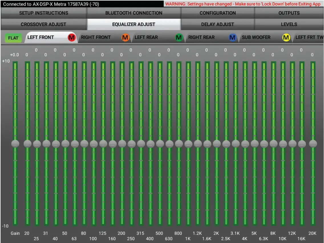 DSP Setup & Controls 04