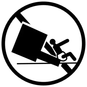 Tipping Hazard Icon
