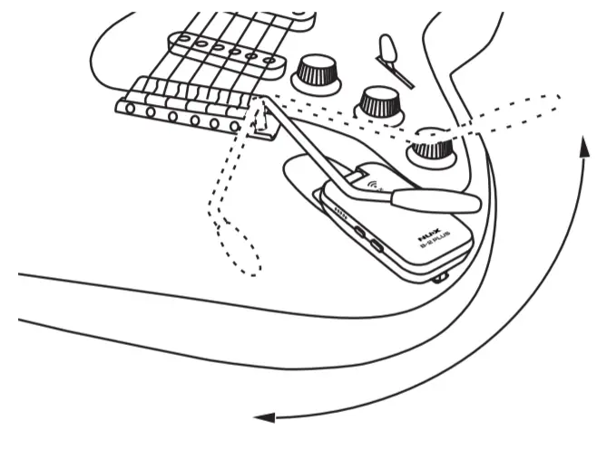 NUX b2 plus 2.4Ghz Wireless System -fig 110