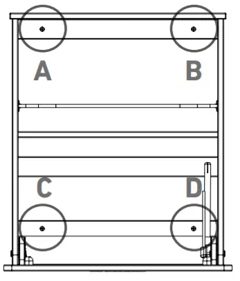 badabulle B035201 Wall-Mounted Changing Table -figure 3