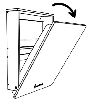 badabulle B035201 Wall-Mounted Changing Table -figure 4