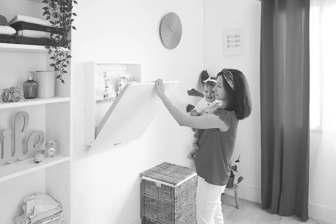 badabulle B035201 Wall-Mounted Changing Table -figure 7