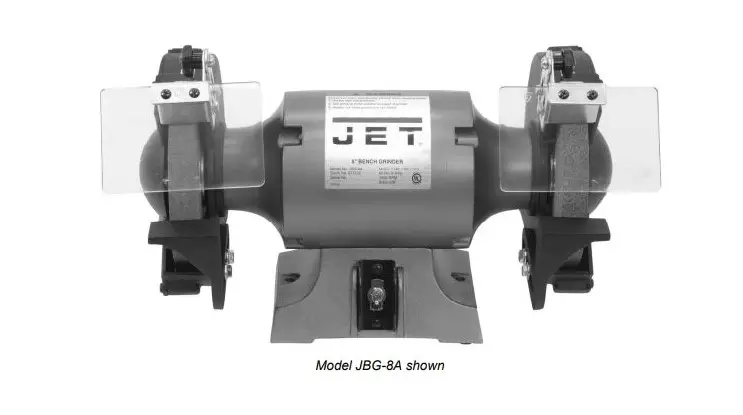 Jet Jbg Series Bench Grinders Instruction Manual Jet Jbg Series Bench Grinders Instruction Manual