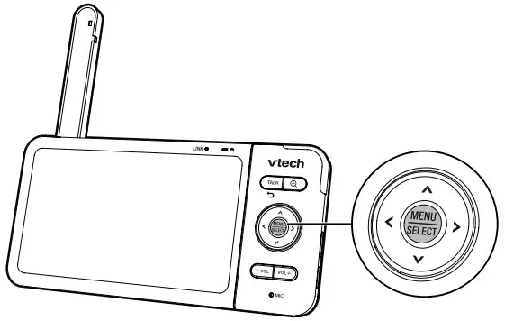 vtech RM5754HD 5-inch Smart Wi-Fi 1080p Video Monitor - Overview fig 23