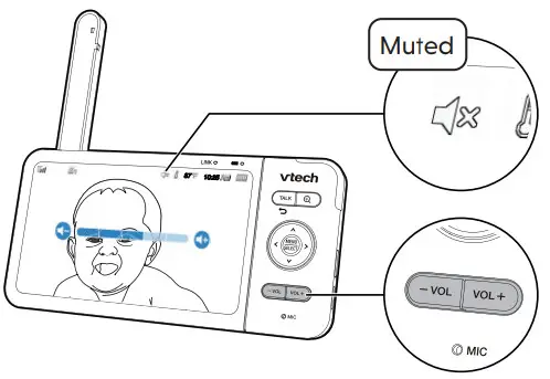 vtech RM5754HD 5-inch Smart Wi-Fi 1080p Video Monitor - fig 24