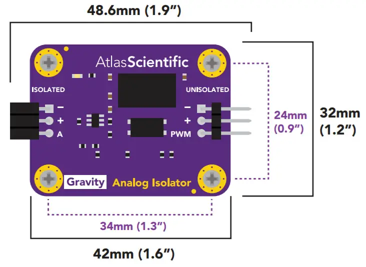 AtlasScientific Gravity Analog isolator -FIGURE 2