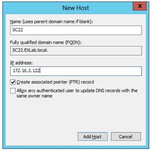Dell EMC SC Series and Active Directory - Add Host