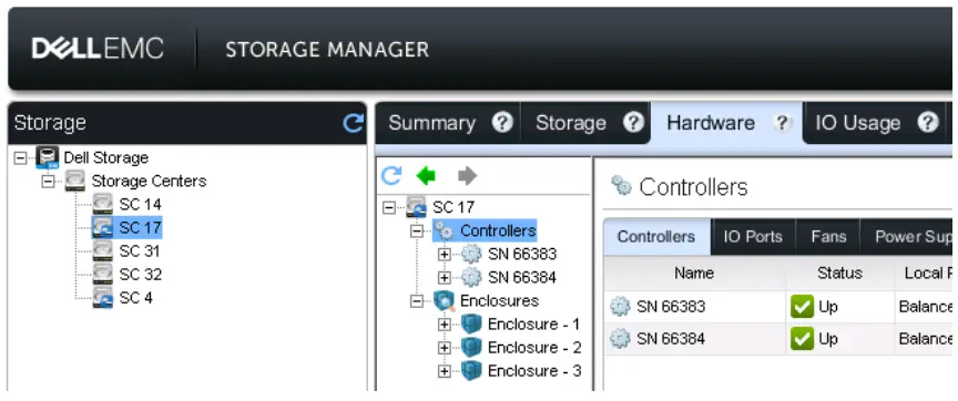 Dell EMC SC Series and Active Directory - Hardware