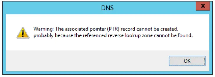 Dell EMC SC Series and Active Directory - PTR record