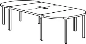 Desks and Conference Table Combinations