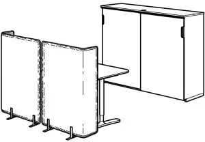 Desks and Conference Table