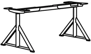 IDASEN Table All Parts