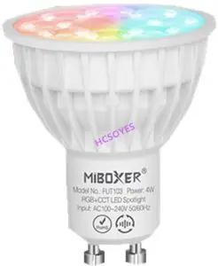 MiBOXER GU10 RGB+CCT LED Spotlight FUT103Z