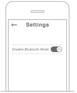 Disable Bluetooth Mode