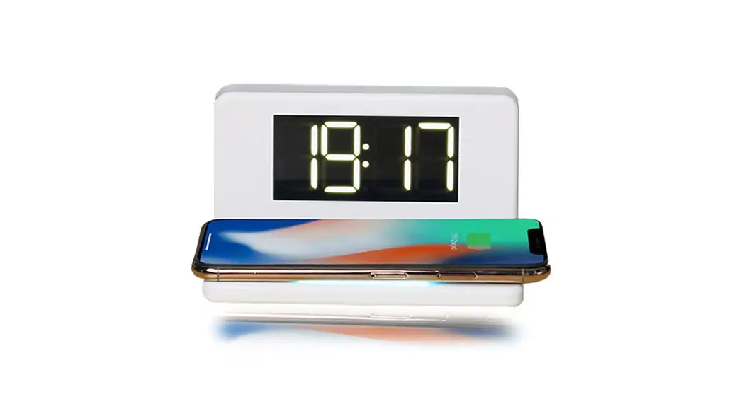 Global Sources Sy-w0241 Alarm Clock Night Light Wireless Charger User Manual