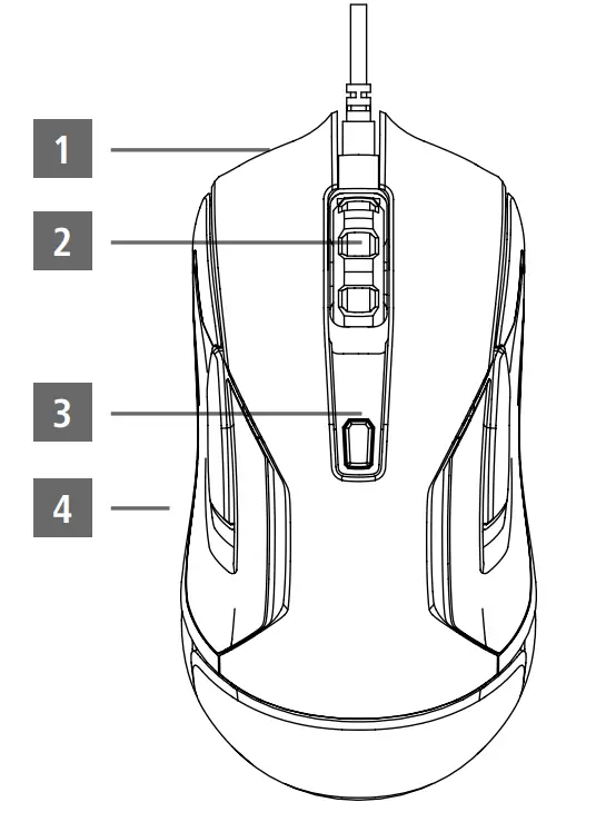 hama 00 186053 Reaper 320 Gaming Mouse - FIGURE 2