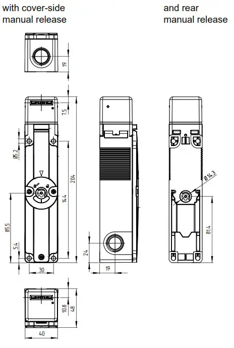 SCHMERSAL AZM150 Safety and Access Control Solenoid Interlock-AZM150