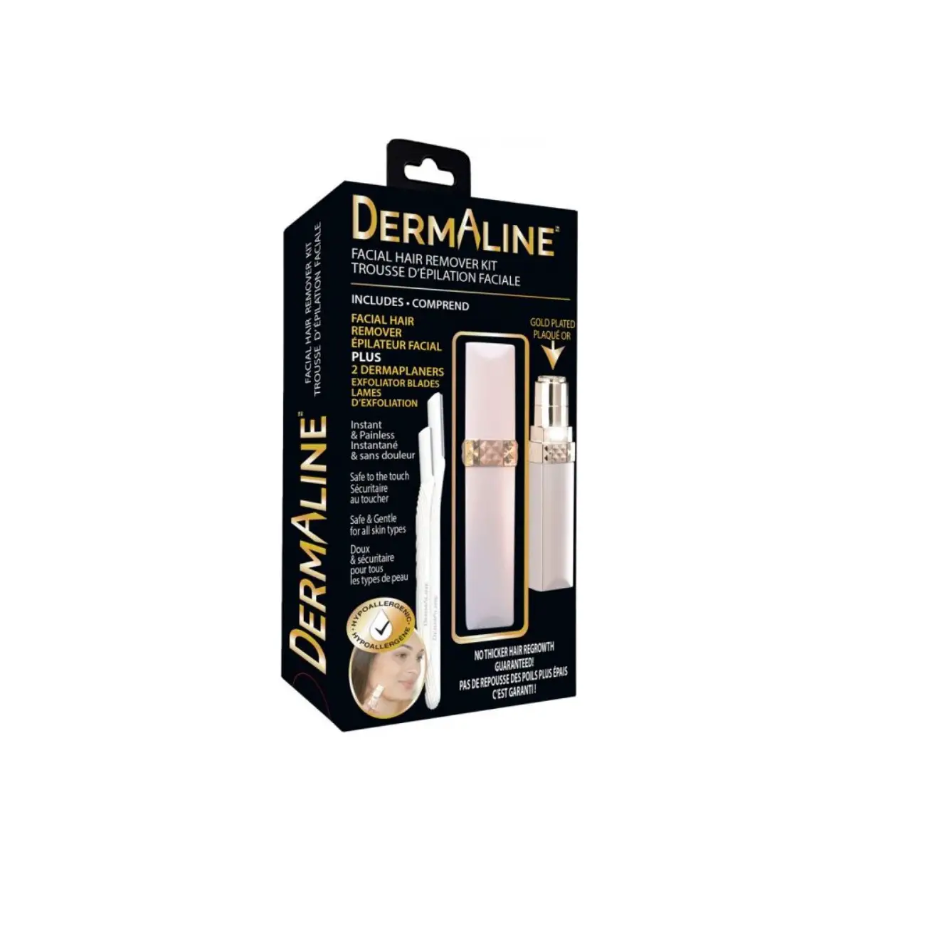 Dermaline 451948 Facial Hair Remover Kit Instructions Dermaline 451948 Facial Hair Remover Kit Instructions