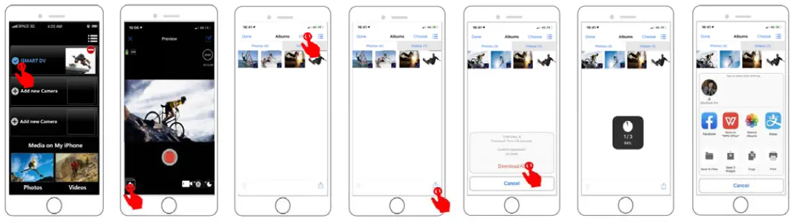 DOWNLOADING AND SHARE