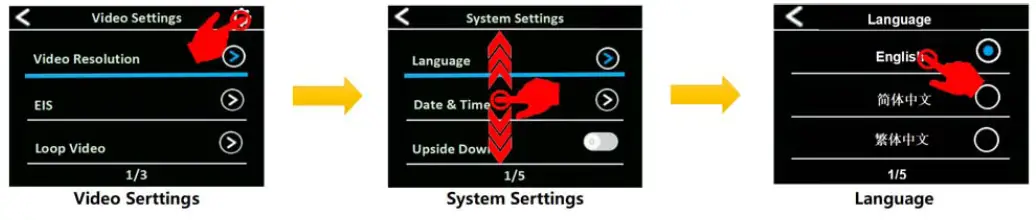 SYSTEM SETTING