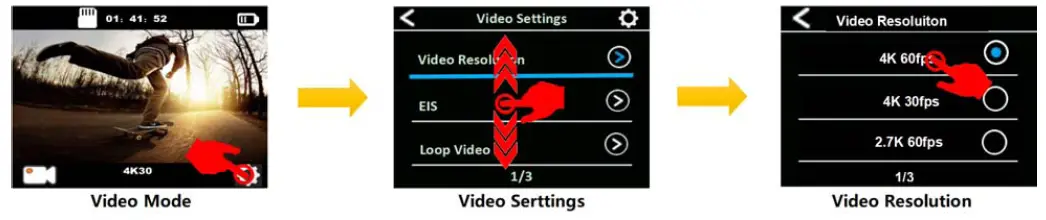 VIDEO SETTING