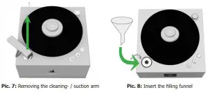 FIG 7 Cleaning process