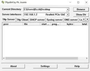 FS S3950 4T12S Switch Reset and Recovery System - Then prepare tftp