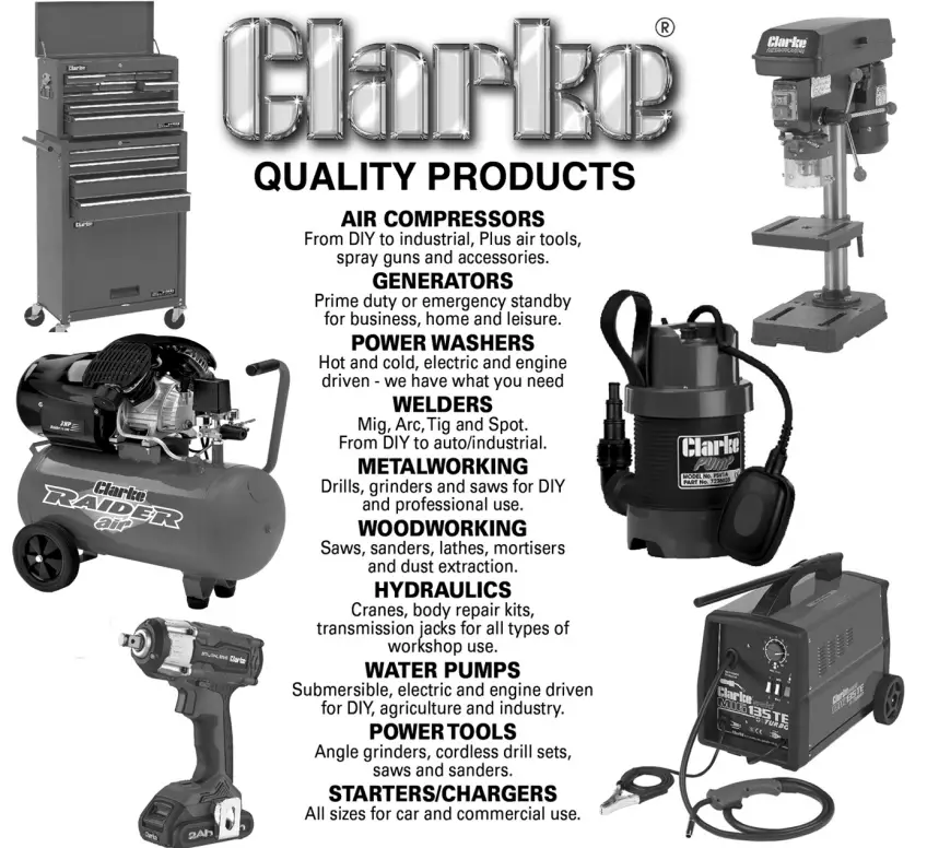 Clarke CTJ2GLS Strong Arm 2 Tonne Service Jack - PARTS 2