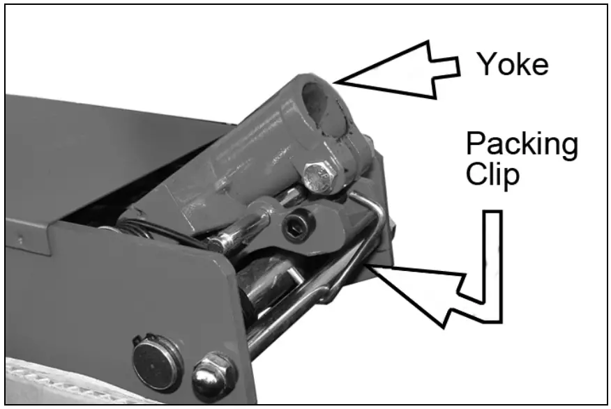 Clarke CTJ2GLS Strong Arm 2 Tonne Service Jack - packing clip
