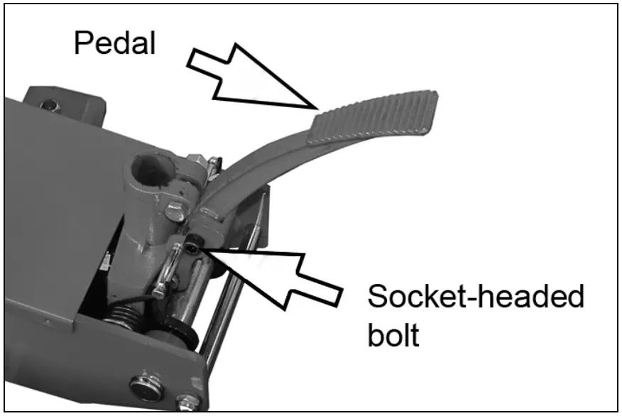 Clarke CTJ2GLS Strong Arm 2 Tonne Service Jack - socket