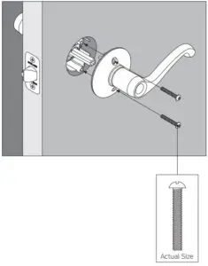 Fig 10 Install lever.