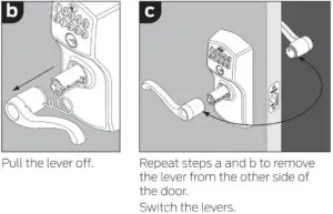Fig 13 switch levers.