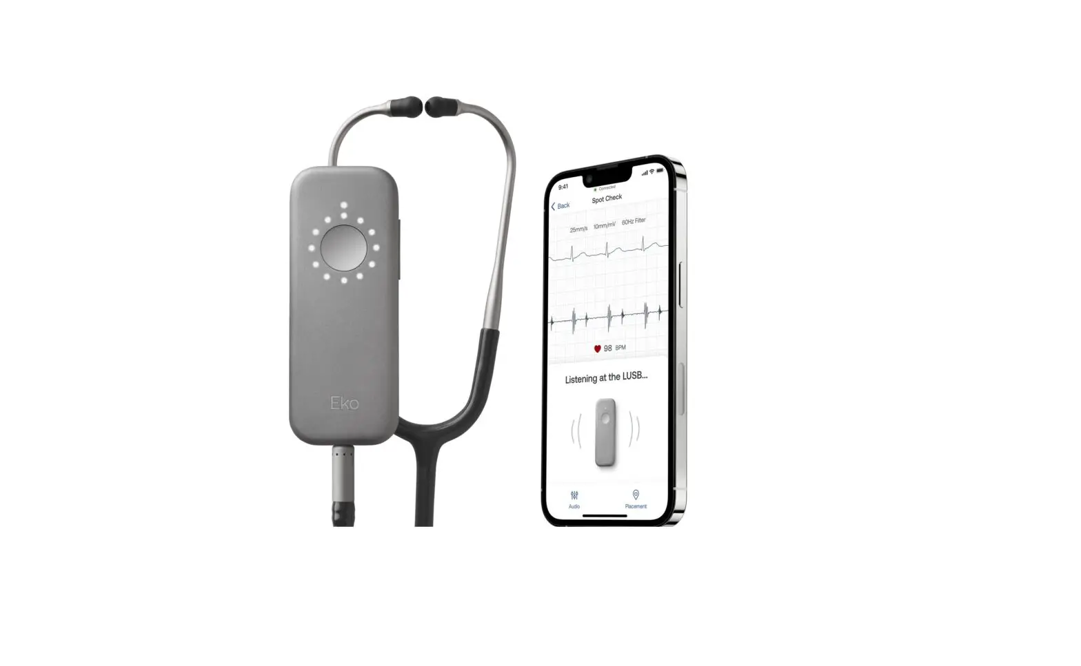 Eko Duo Acustic And Electronic Attachment With Stethscope User Manual