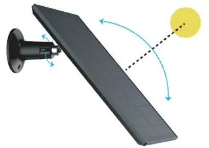 CREE LIGHTING CRB186 Solar Panel For Outdoor Camera - Step 4