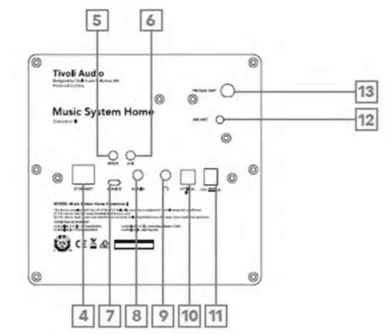 Tivoli Audio 105107 Music System Home Gen 2 - figure 2