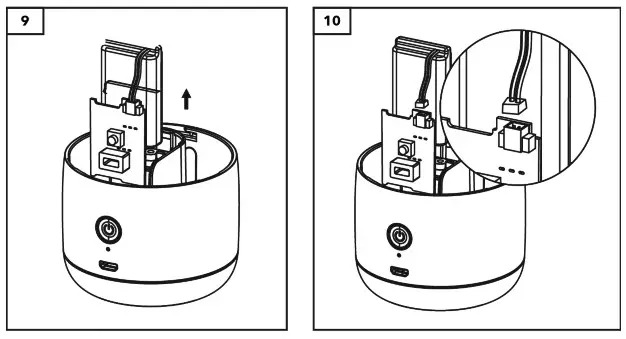 PROZIS SMOOVER Portable Lint Remover- Removing the battery