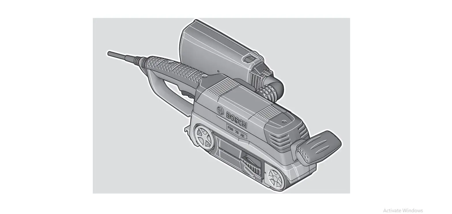 Bosch Pbs 75a Belt Sander Instruction Manual Bosch Pbs 75a Belt Sander Instruction Manual